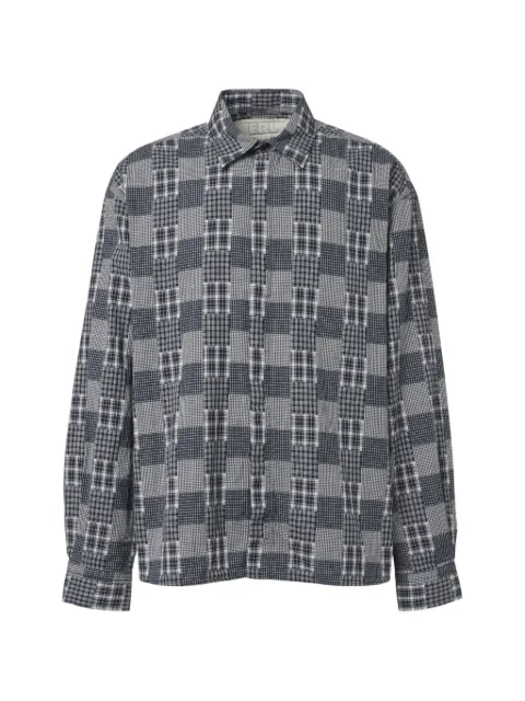 ERL plaid cotton shirt