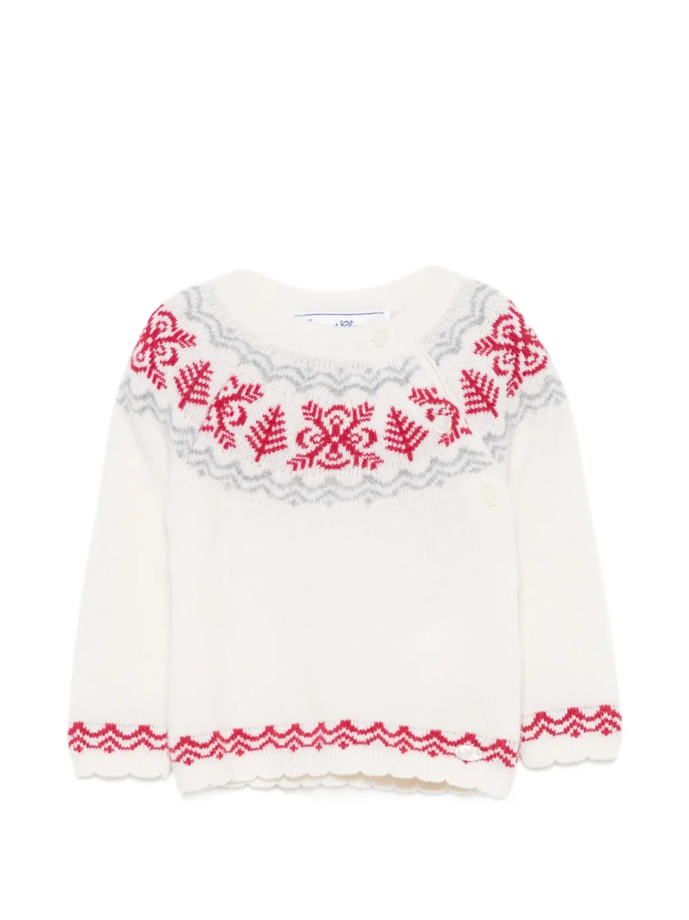 Tartine Et Chocolat crew-neck sweater - Toni neutri