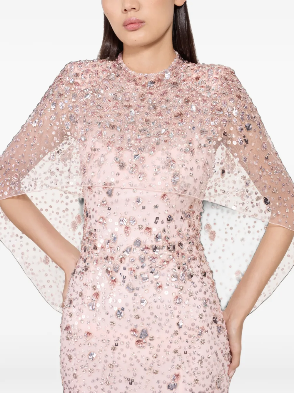 Jenny Packham Gracie jurk Roze