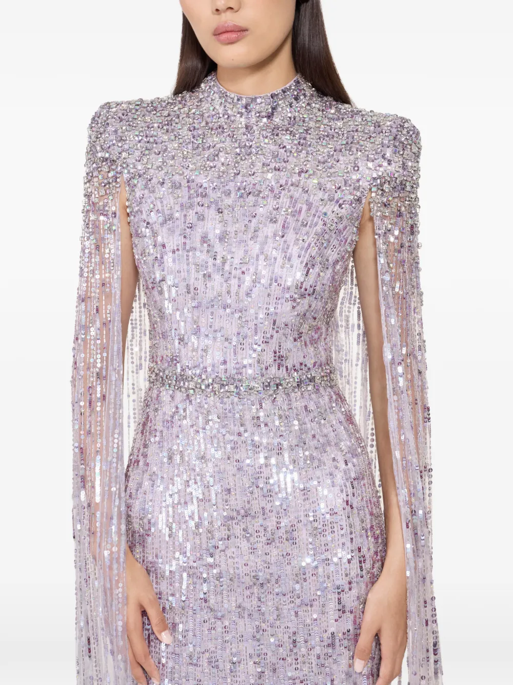 Jenny Packham Opera jurk Paars