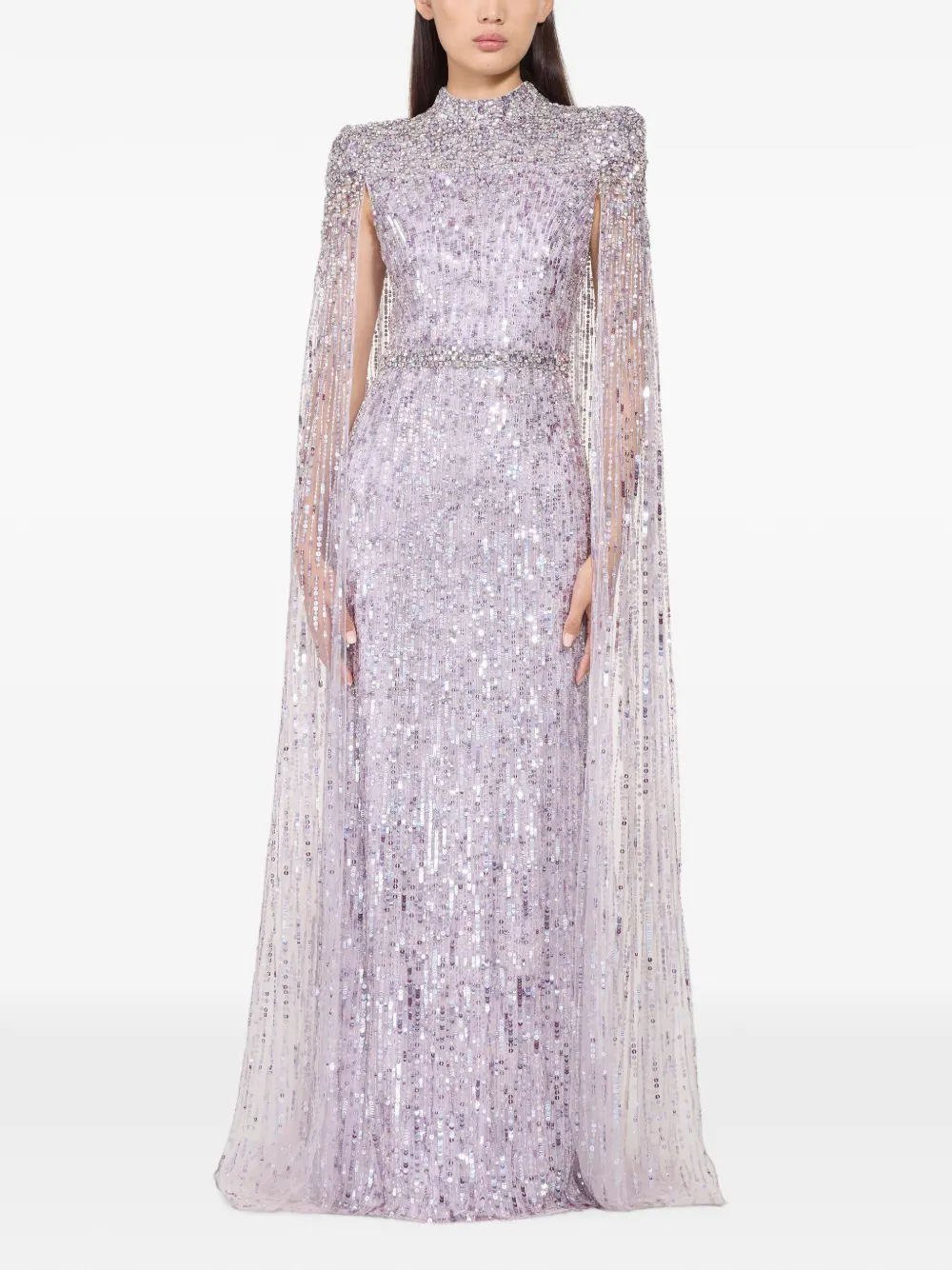 Jenny Packham Opera jurk Paars