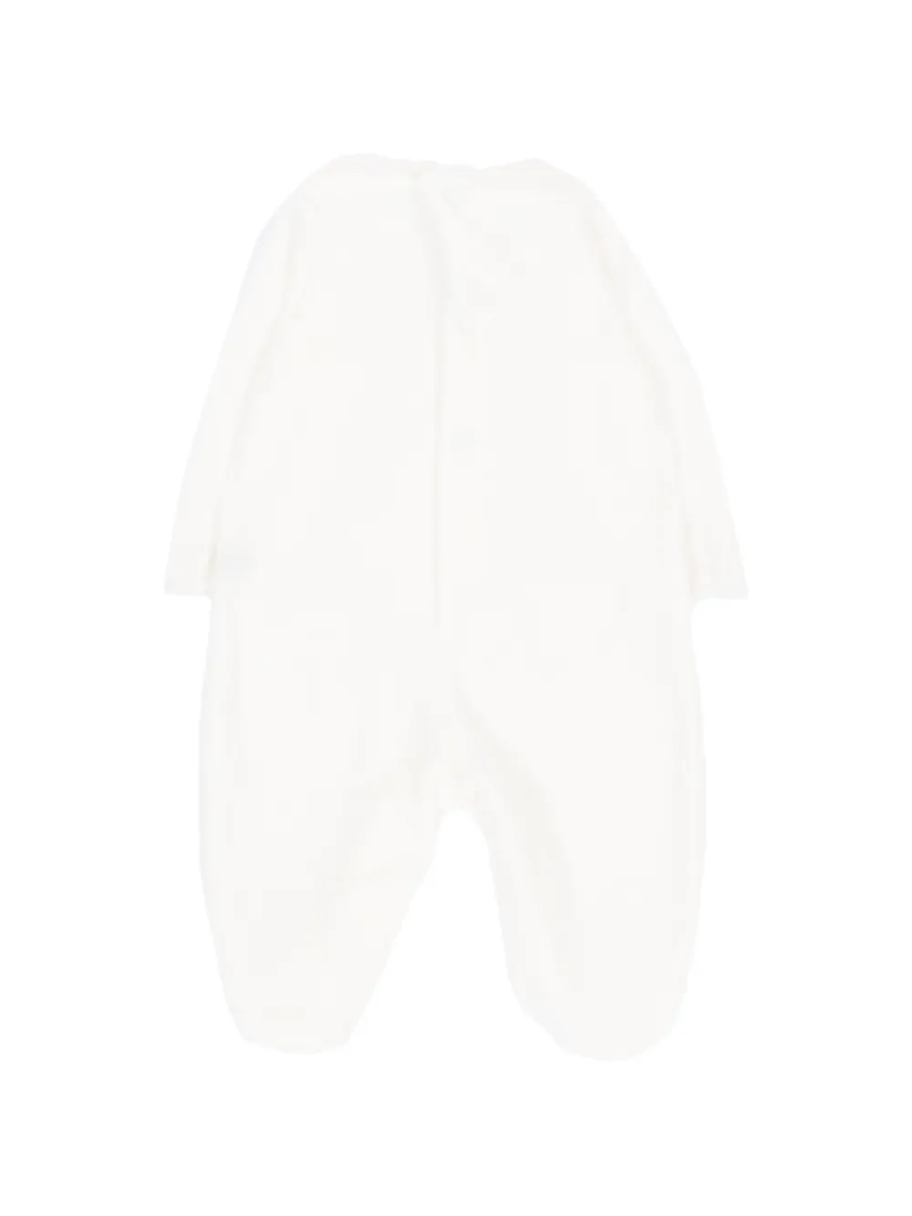 Little Bear-patch peter pan collar pajamas Wit