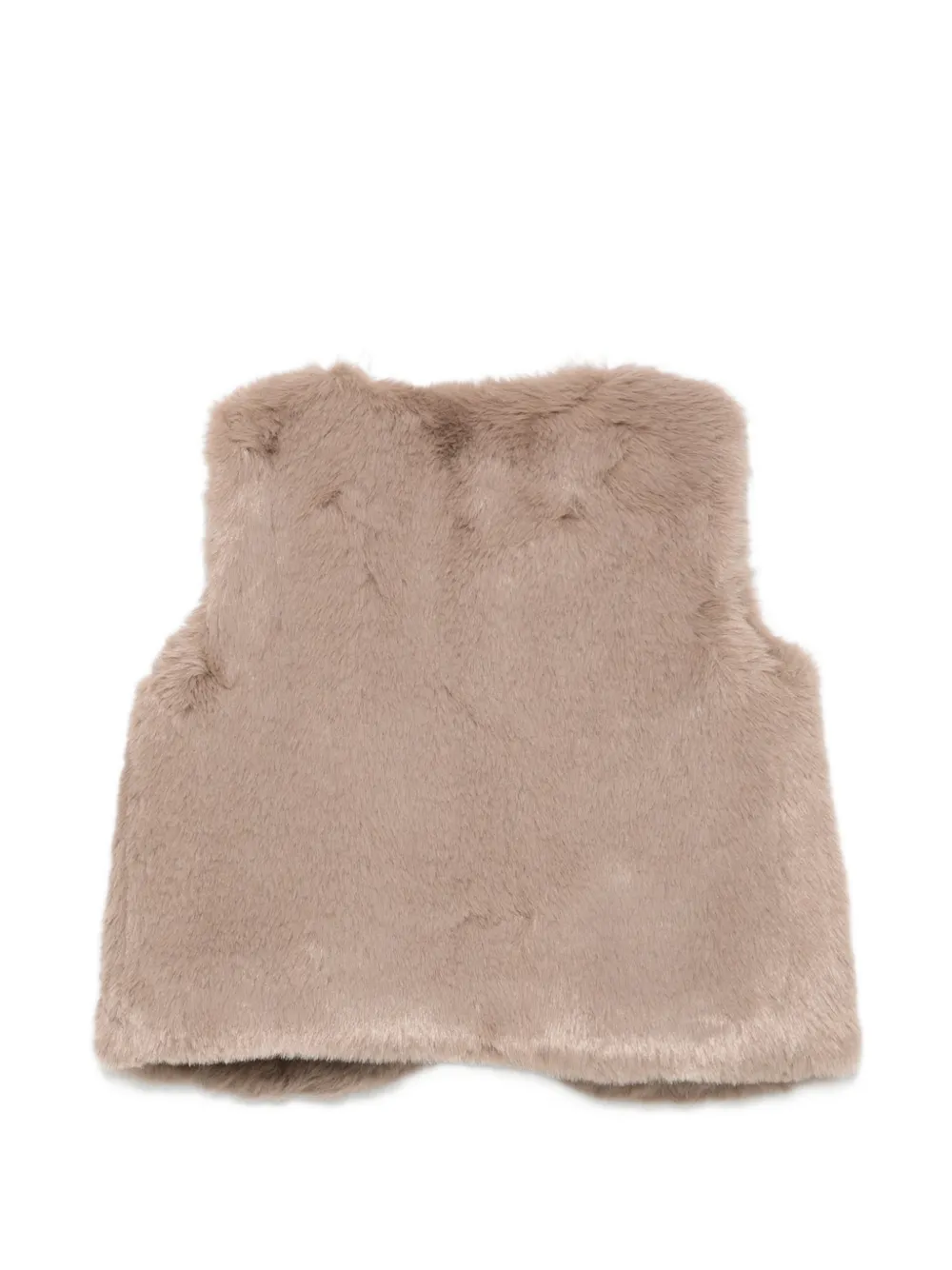 Tartine Et Chocolat Bodywarmer met knoopdetail Bruin