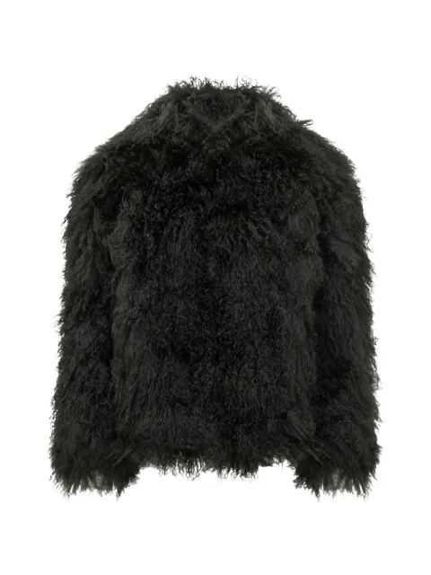 Martha Louis Mongolian fur jacket