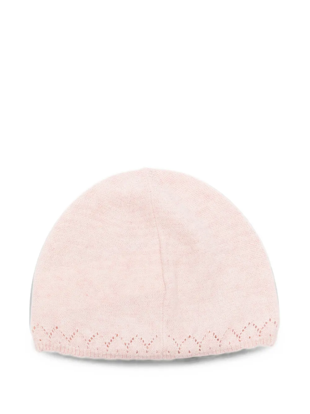 Tartine Et Chocolat Pointelle gebreide muts Roze