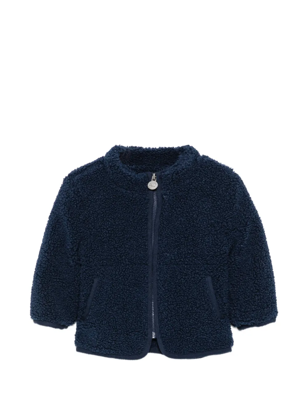Tartine Et Chocolat fleece zip-up jacket - Blu