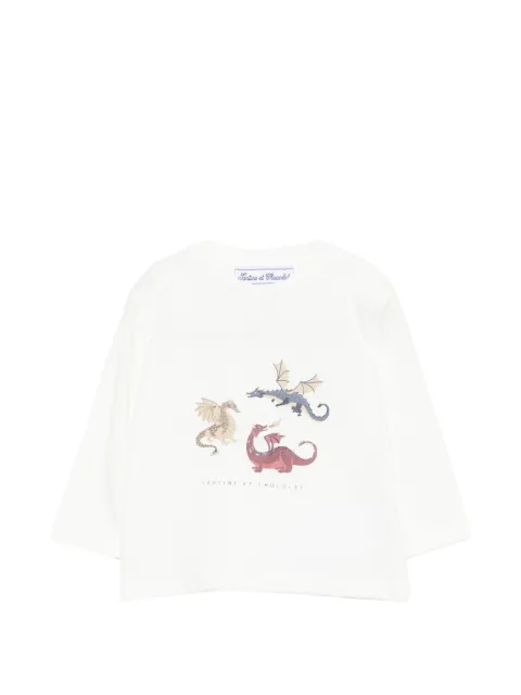 Tartine Et Chocolat Camiseta com estampa de dragão