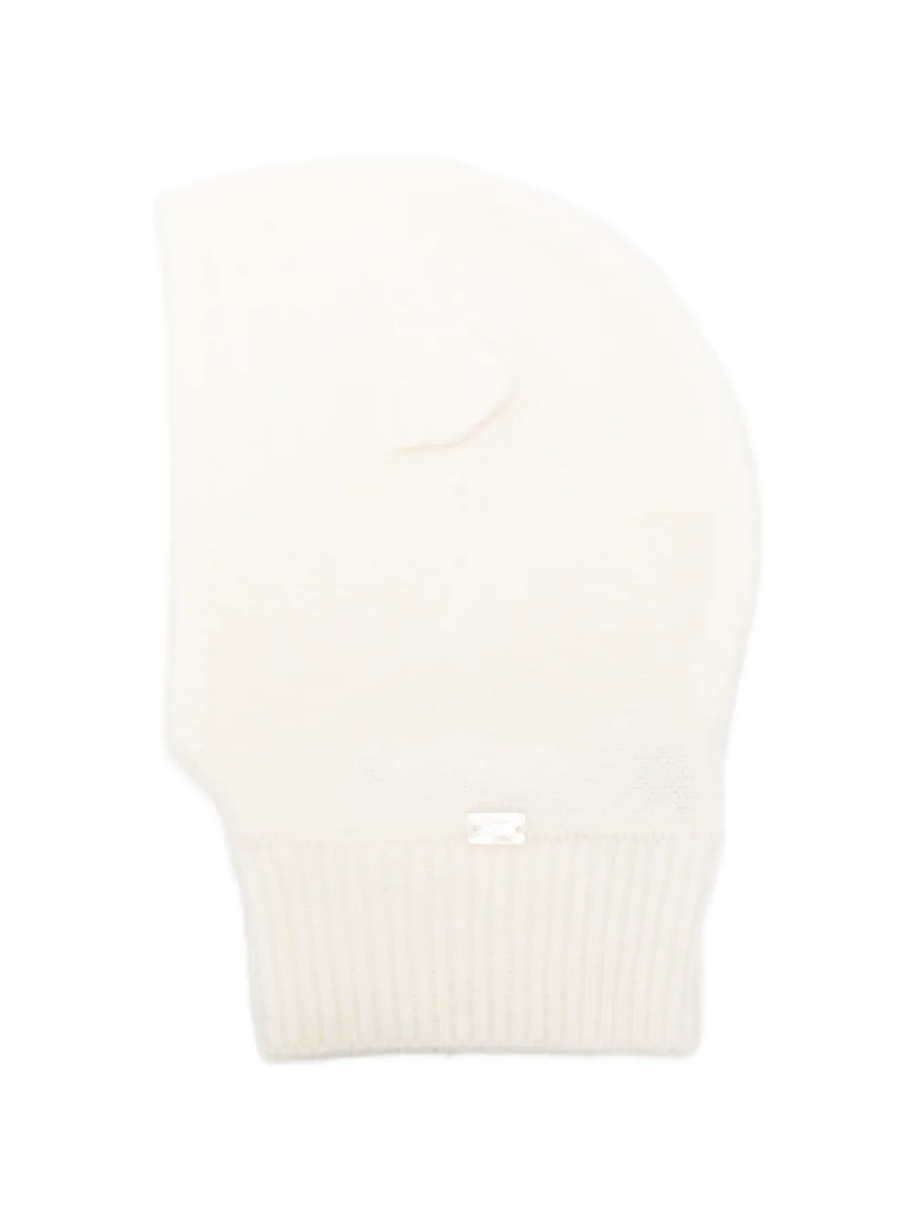 Tartine Et Chocolat ear-detail knitted balaclava - Toni neutri