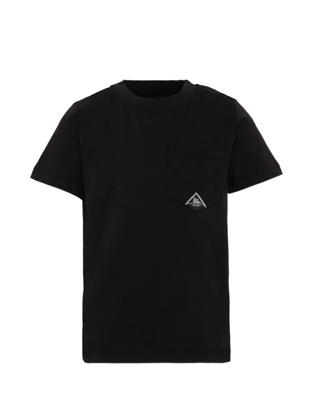 Roy Rogers Kids chest-pocket T-shirt - Nero