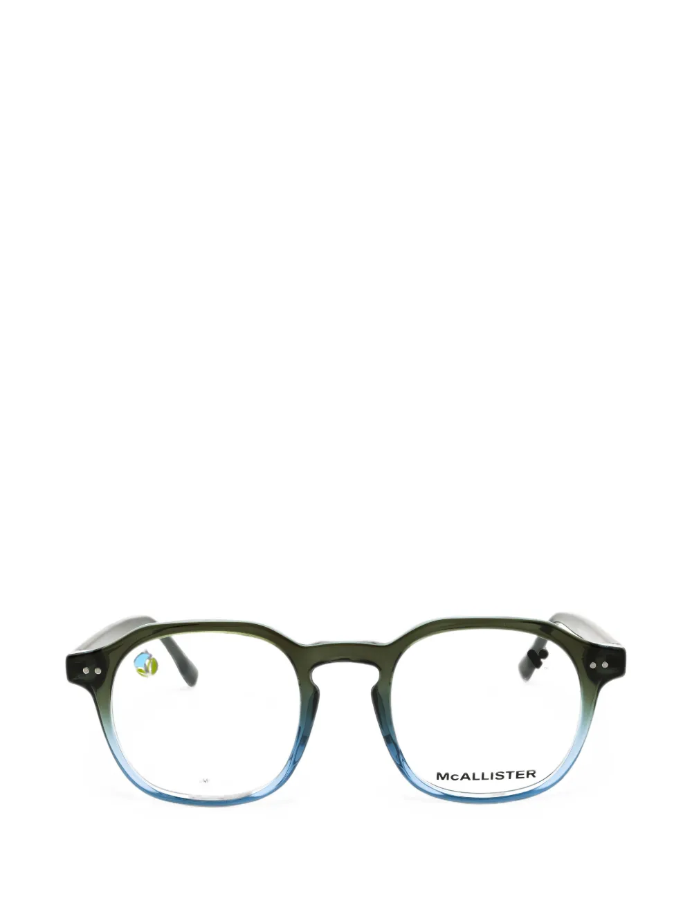 McAllister round-frame glasses | Black | Image 1