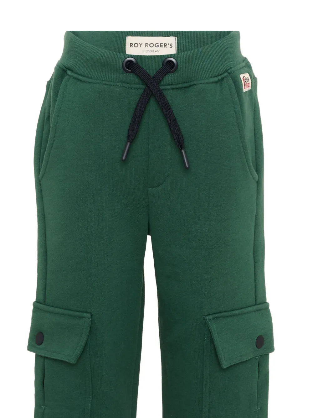 Roy Rogers Kids Trainingsbroek met cargo zakken en trekkoord Groen