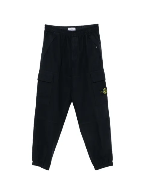 Stone Island logo-patch cargo pants