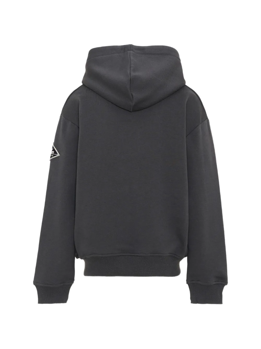Roy Rogers Kids logo-embossed zip-up sweatshirt Grijs