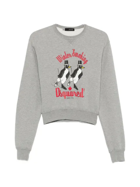 DSQUARED2 2000s graphic-print sweatshirt