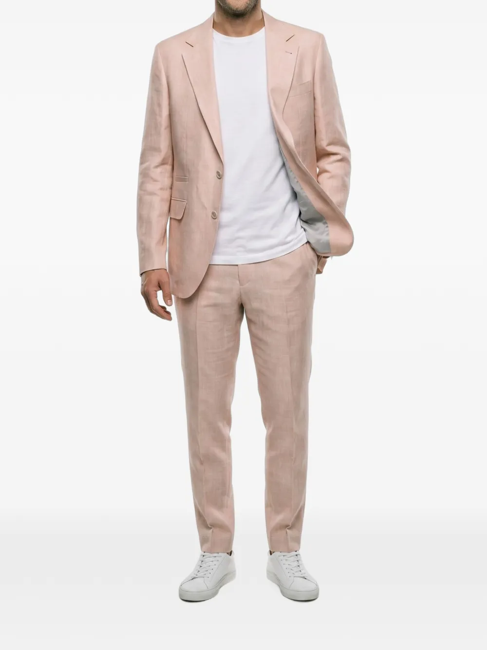 Brunello Cucinelli Prince of Wales check suit - Toni neutri