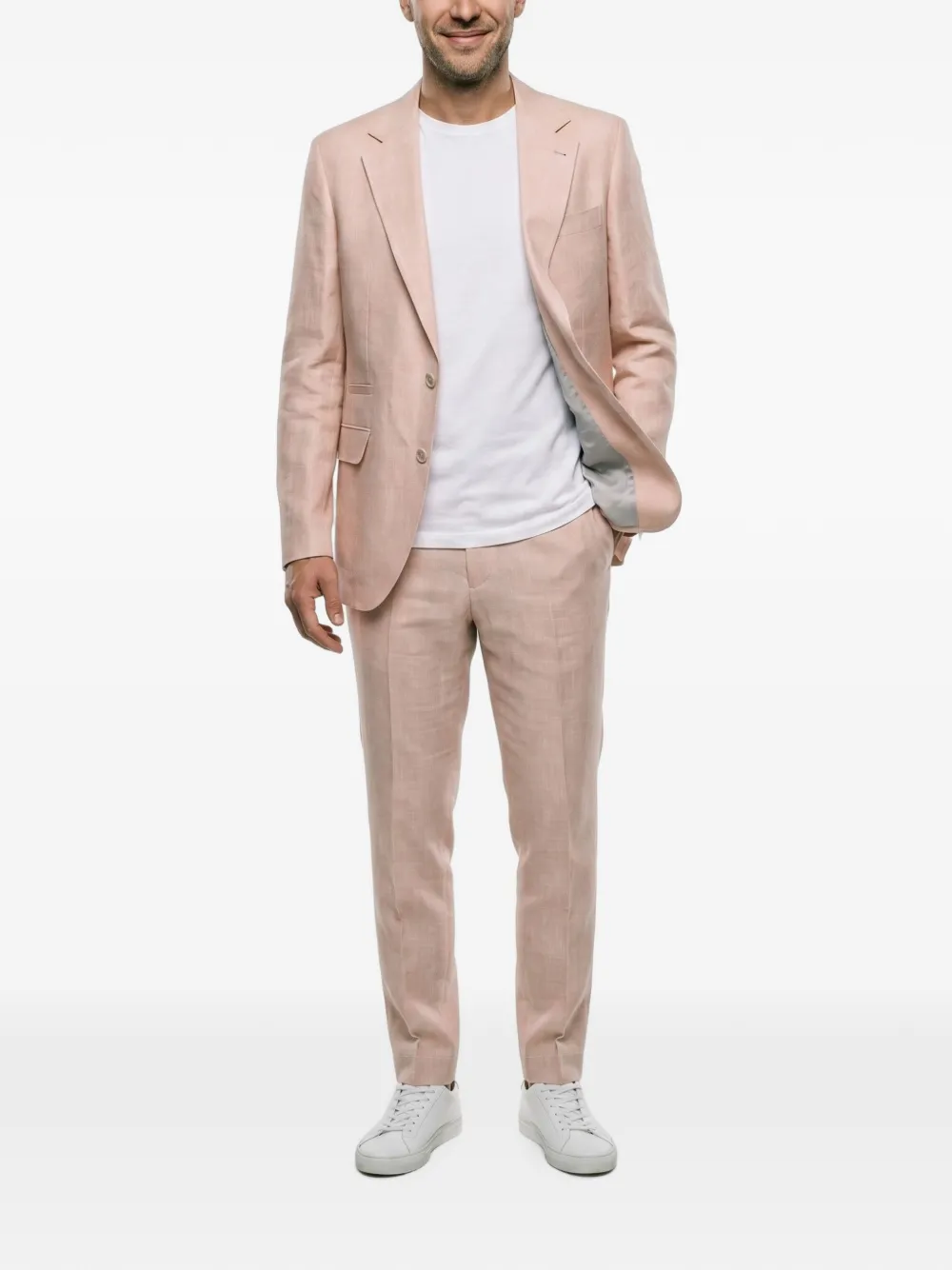Brunello Cucinelli Geruit pak Roze