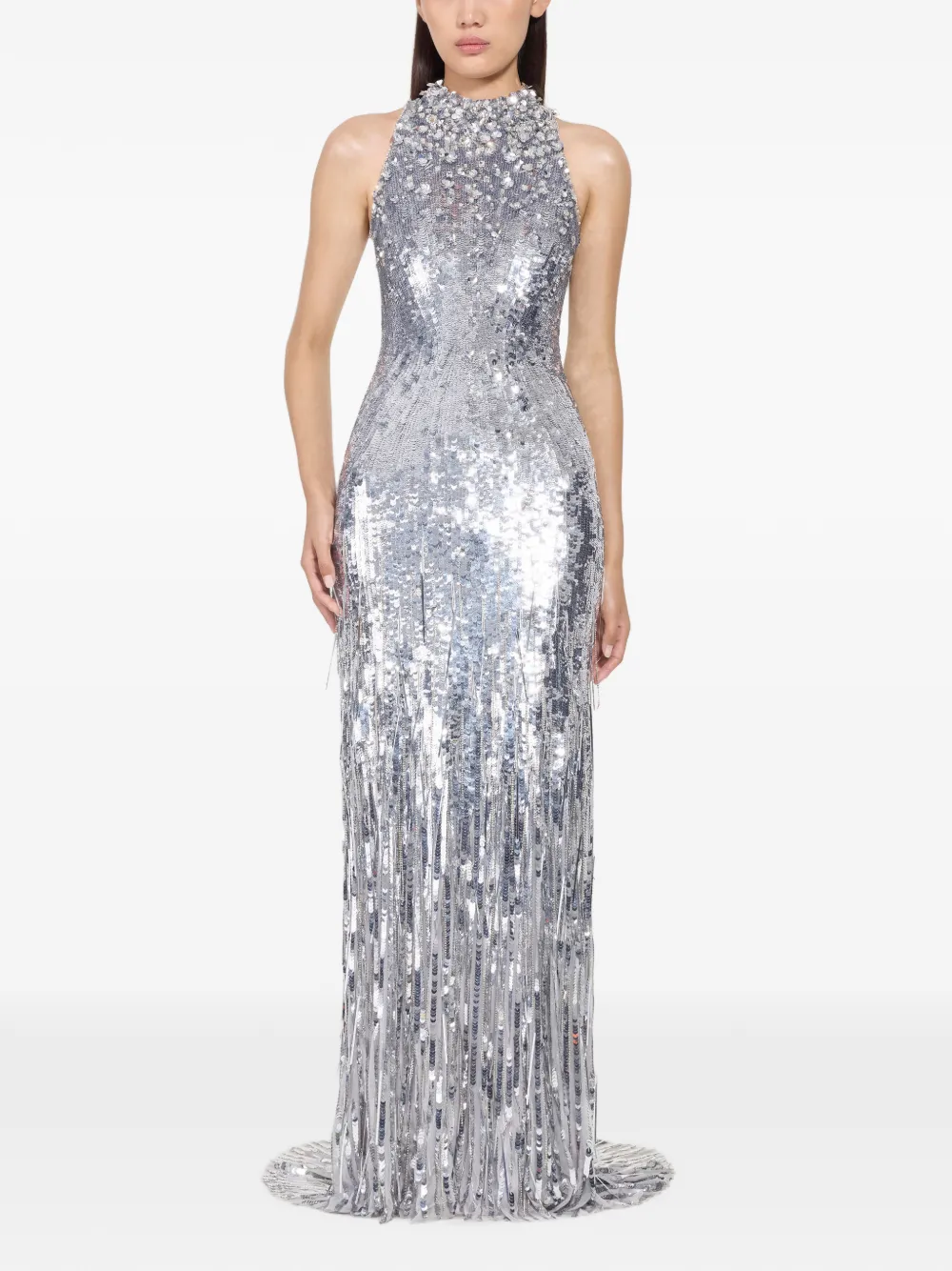 Jenny Packham Kimiko jurk Zilver