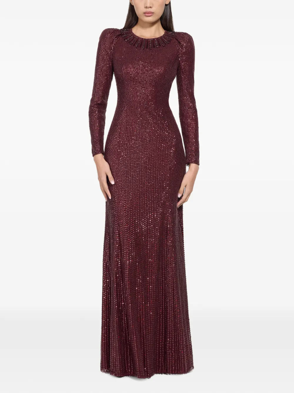 Jenny Packham Sisi avondjurk Rood