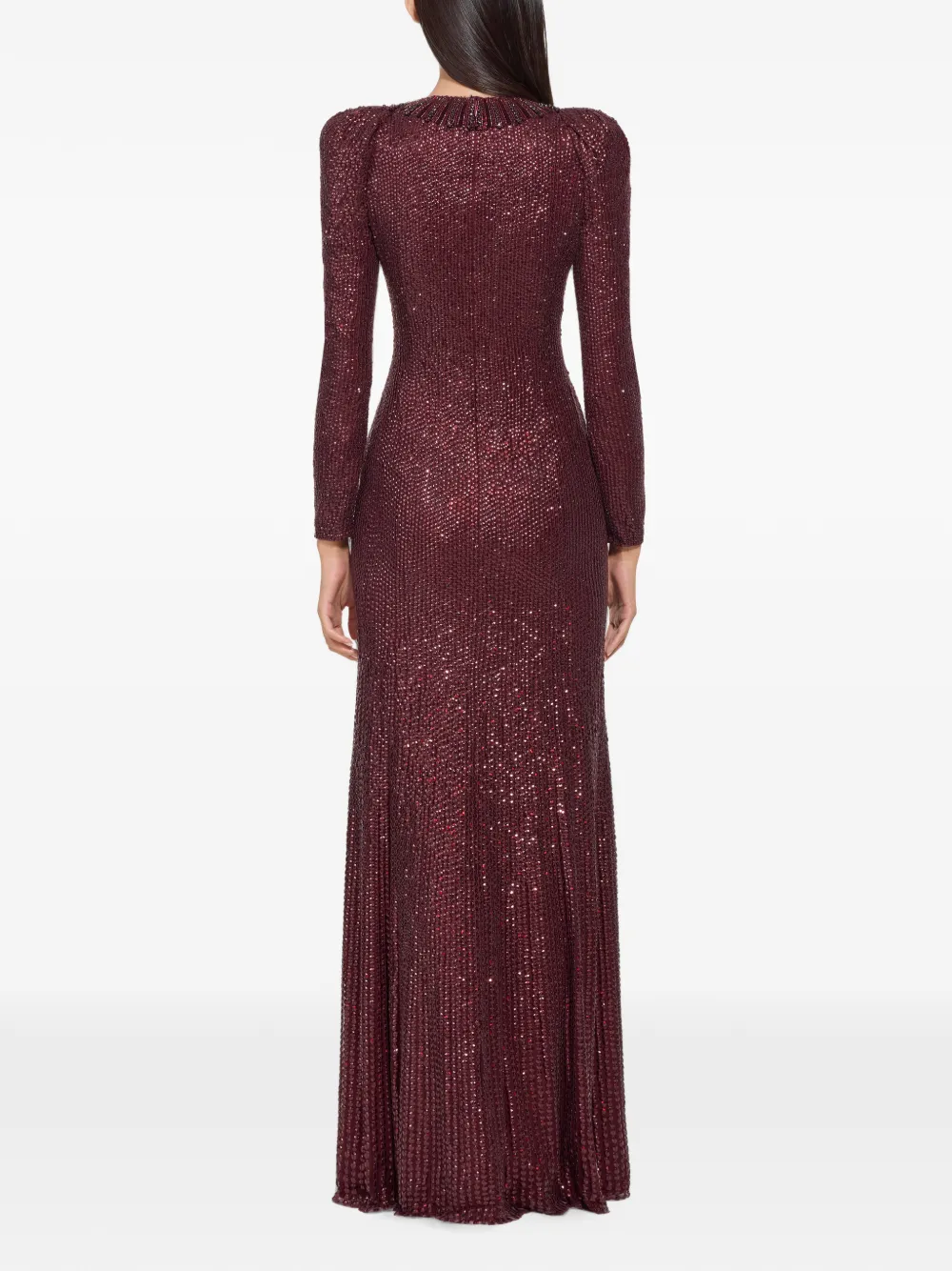 Jenny Packham Sisi avondjurk Rood