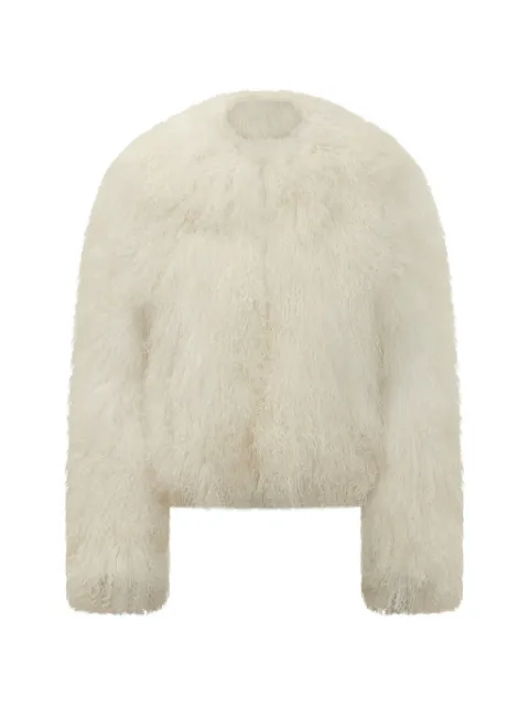 Martha Louis Mongolian fur jacket