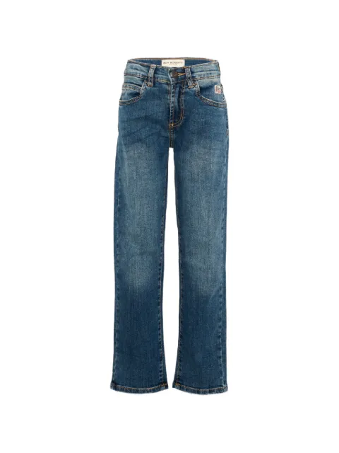 Roy Rogers Kids logo-patch straight-leg jeans