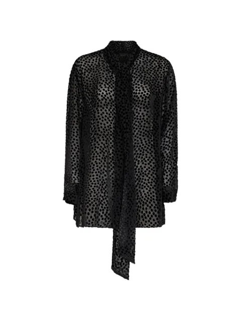 Gianluca Capannolo polka-dot shirt