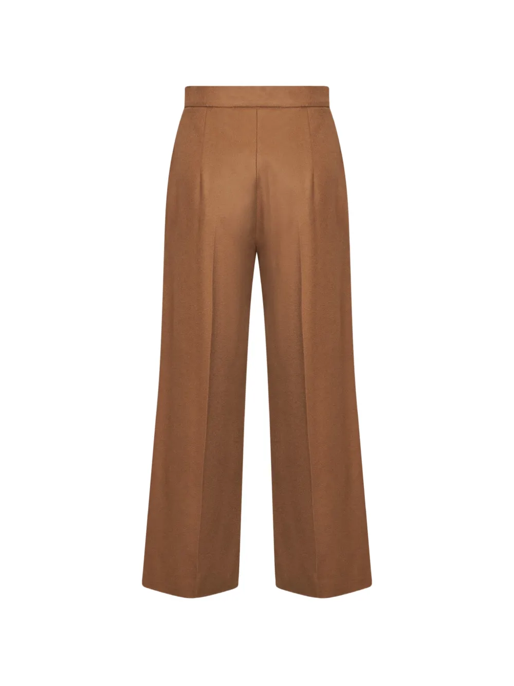 Max Mara pressed-crease virgin-wool trousers Bruin