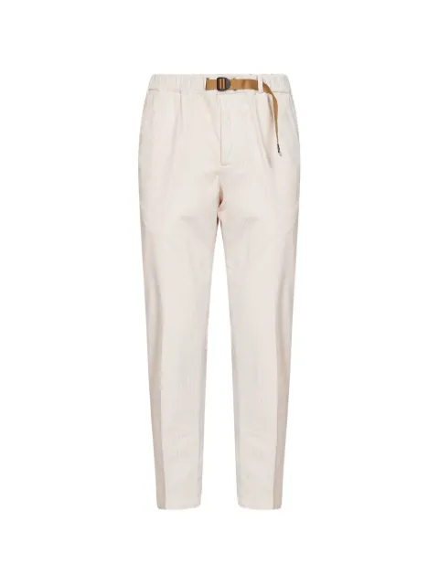 White Sand belted corduroy trousers