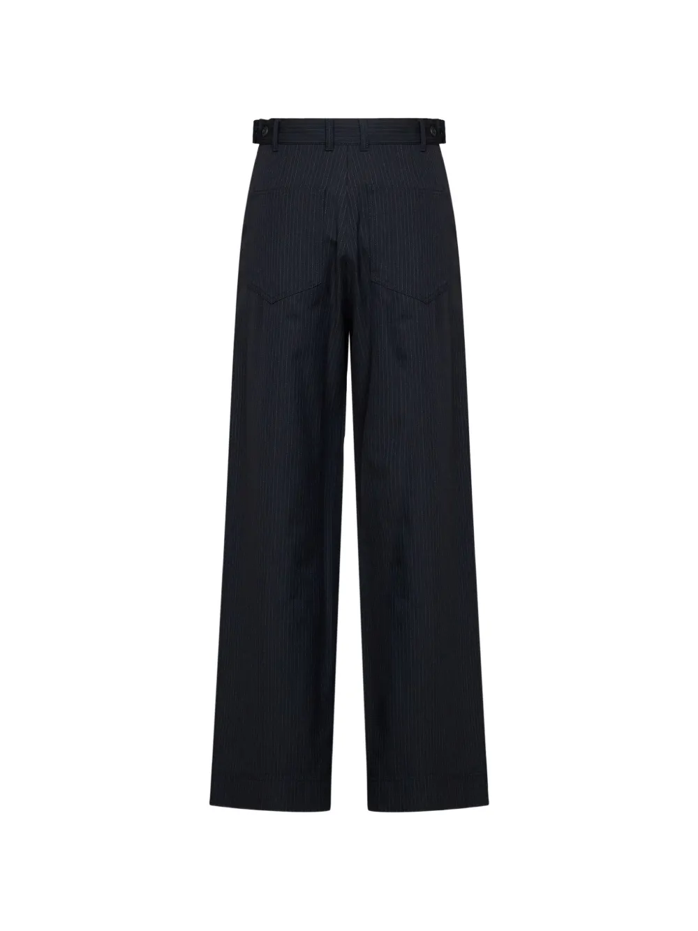 Weekend Max Mara Broek met krijtstreep Blauw