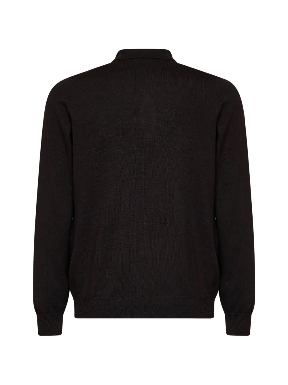 D4.0 Poloshirt met lange mouwen Bruin