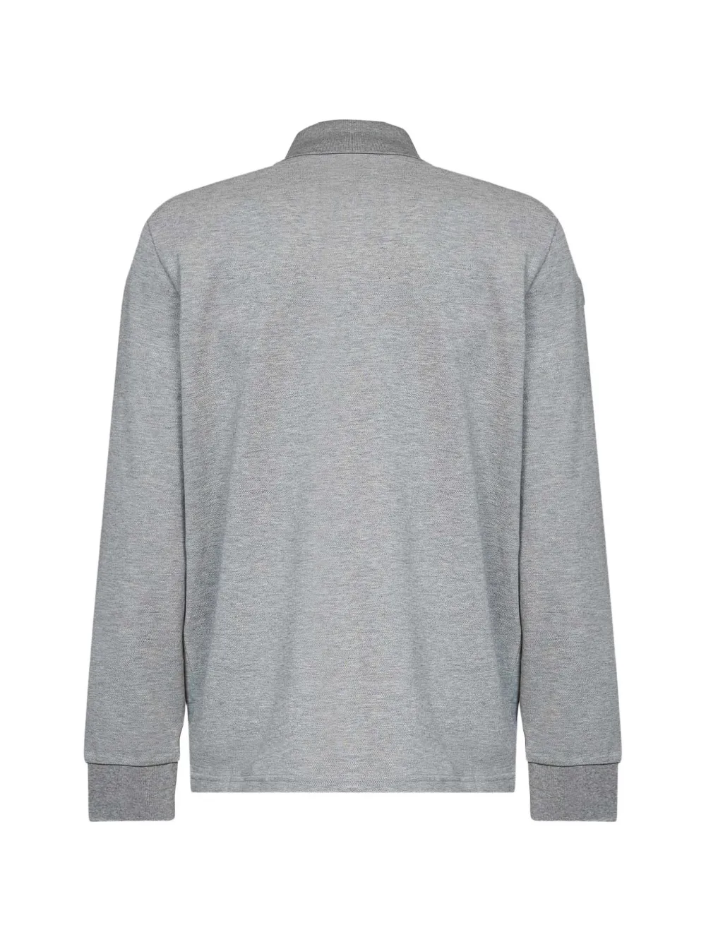 Moncler Poloshirt met logopatch Grijs