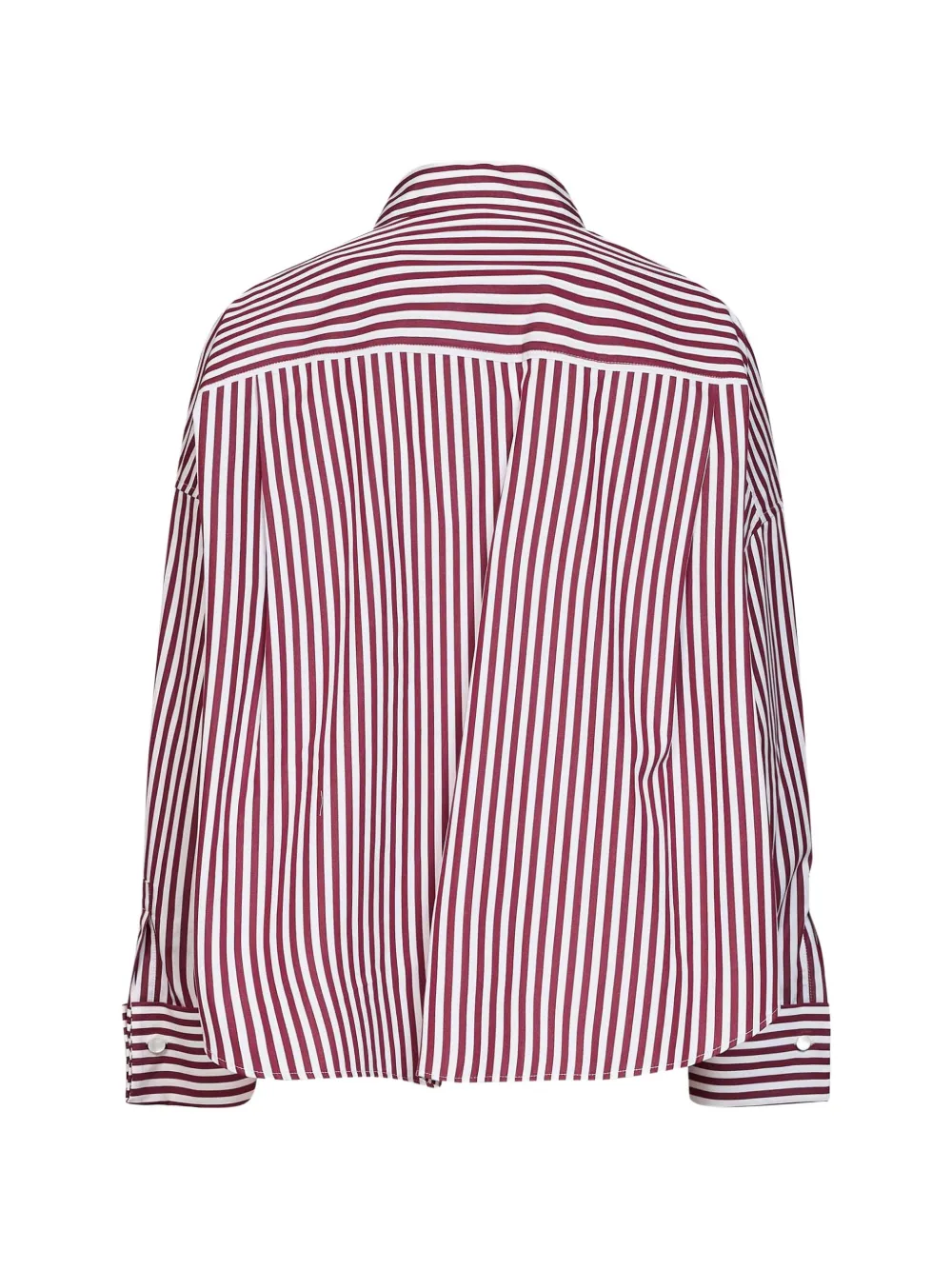 Weekend Max Mara Gestreept katoenen blouse Rood
