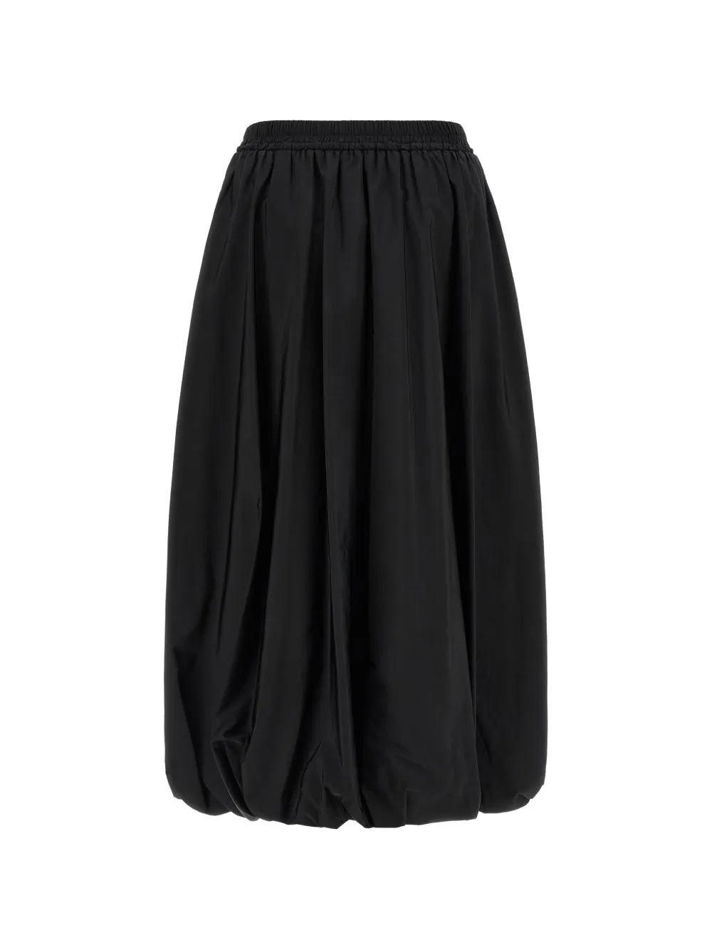 Weekend Max Mara Ciurma midi-rok met ballonzoom Zwart