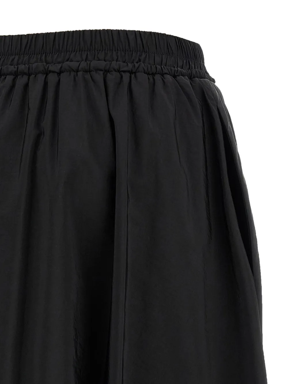 Weekend Max Mara Ciurma midi-rok met ballonzoom Zwart
