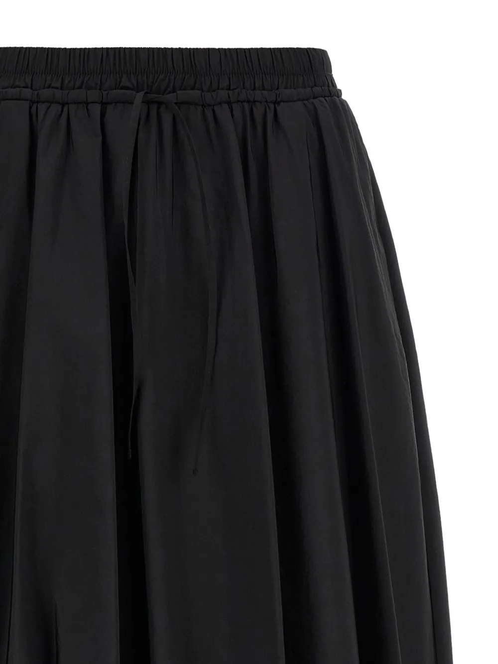 Weekend Max Mara Ciurma midi-rok met ballonzoom Zwart