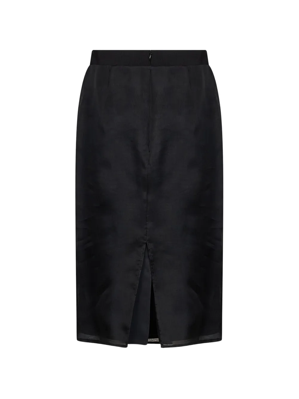 Stella McCartney Midi-rok verfraaid met kristallen Zwart