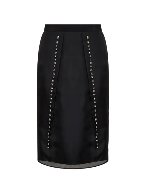 Stella McCartney crystal-embellished midi skirt