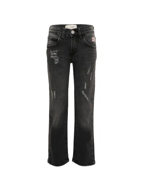 Roy Rogers Kids distressed faded slim-fit jeans