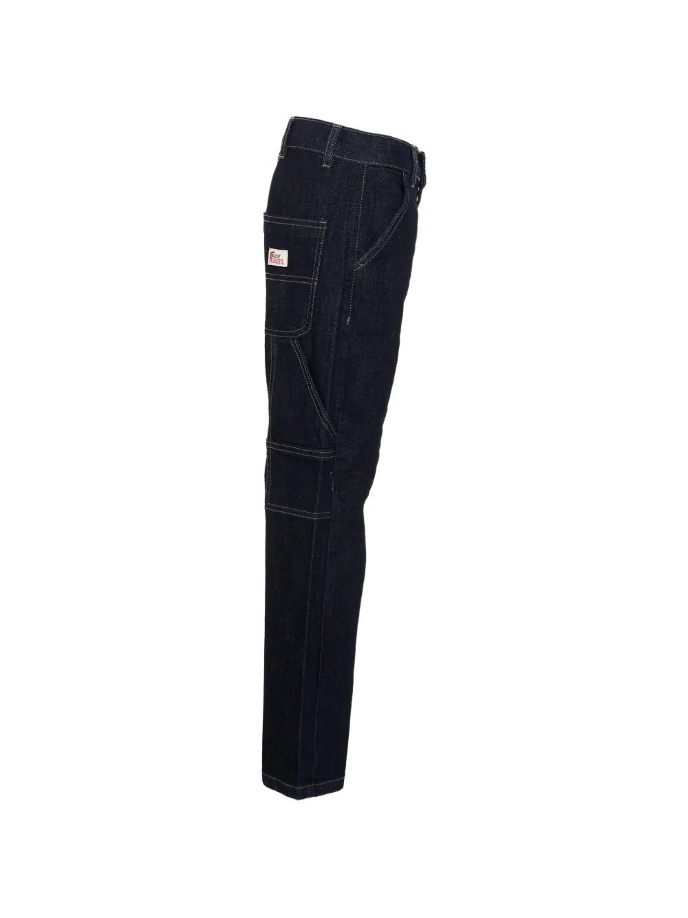 Roy Rogers Kids multi-pocket wide-leg jeans Blauw
