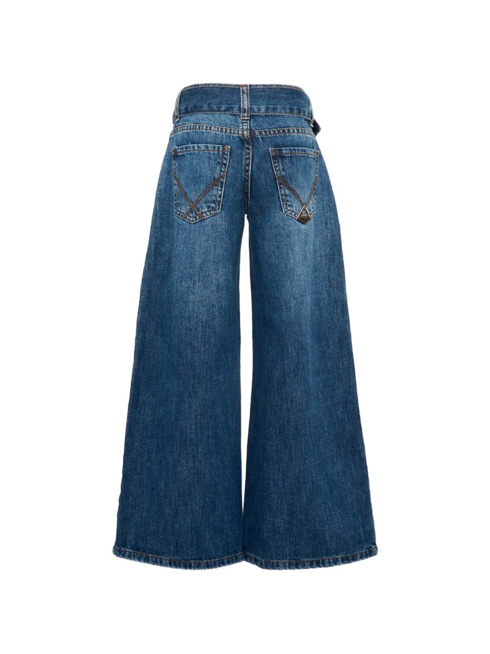Roy Rogers Kids Jeans met wijde pijpen Blauw