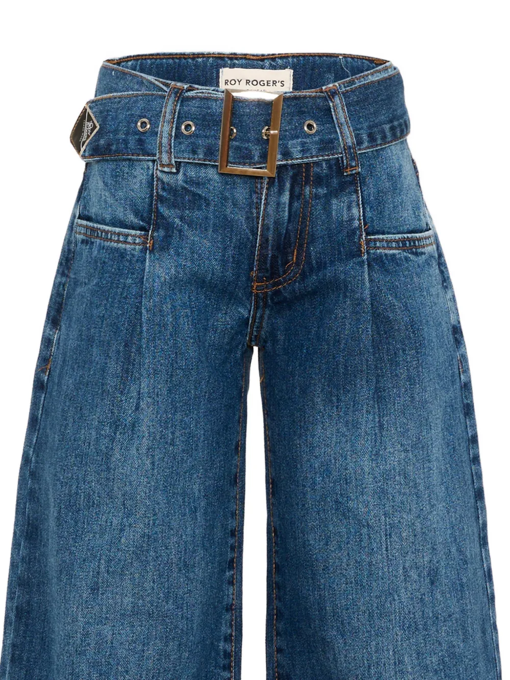 Roy Rogers Kids Jeans met wijde pijpen Blauw