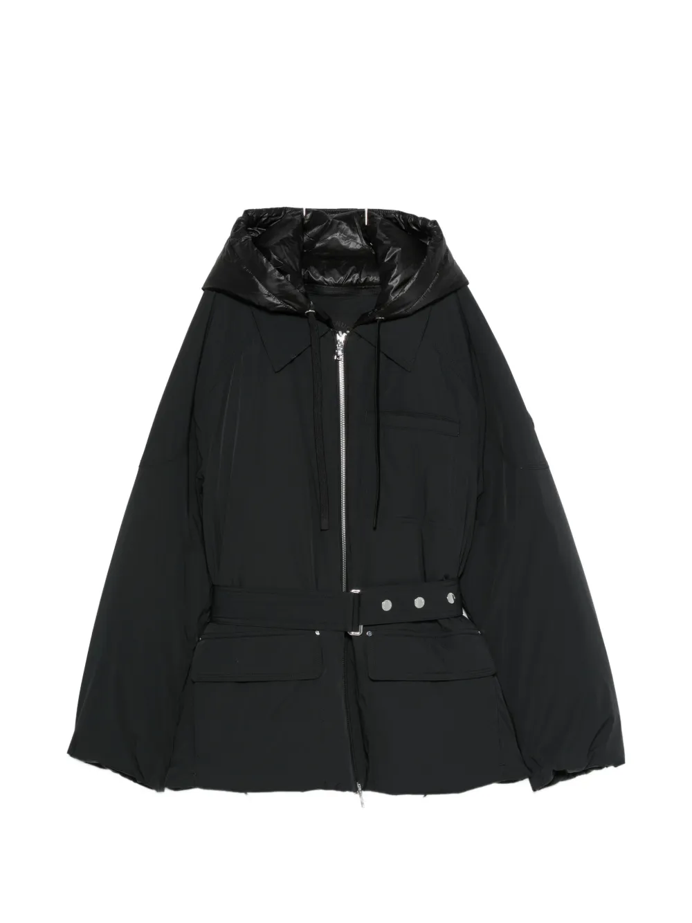 Moose Knuckles Tegan belted hooded jacket