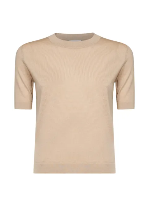 Weekend Max Mara short-sleeve crew-neck sweater