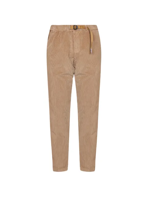White Sand belted corduroy trousers