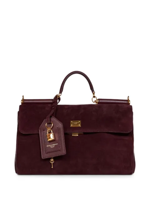 Dolce & Gabbana medium My Sicily handbag in split-calfskin