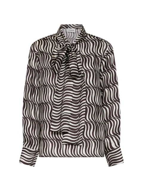 P.A.R.O.S.H. silk long-sleeve blouse