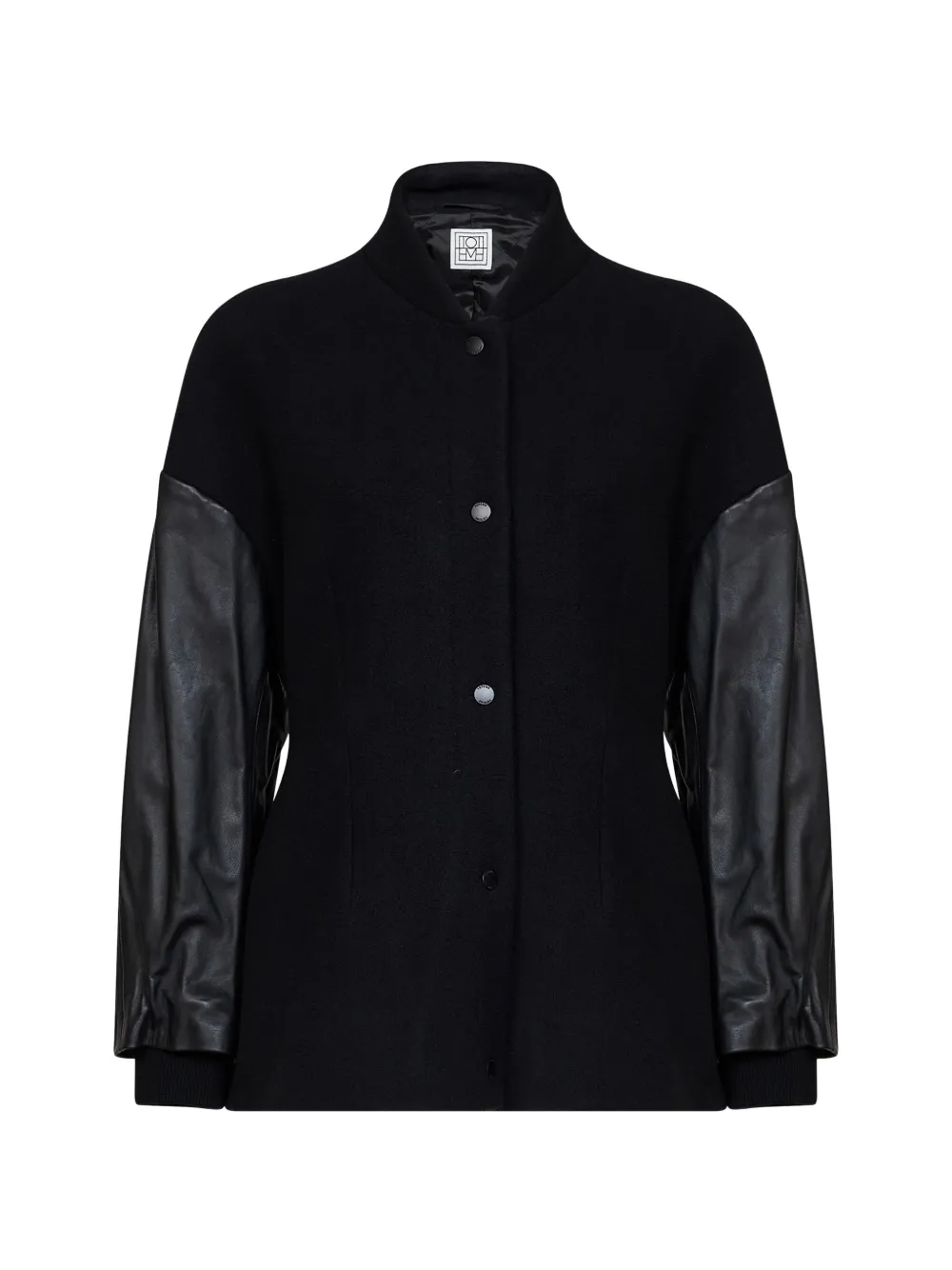 Totême Varsity Wool Jacket Black
