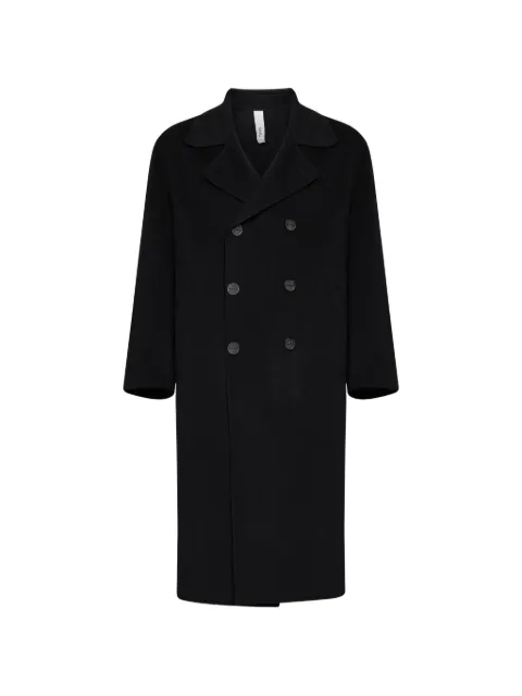Hevo wool double-breasted coat