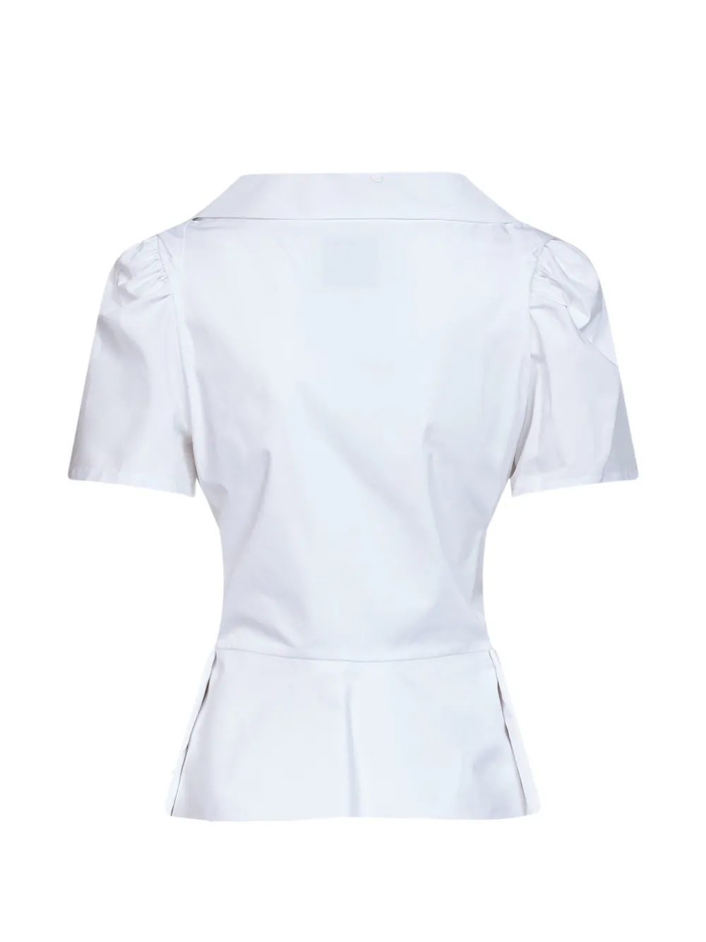 Vivienne Westwood Monday peplum puff-sleeve top Wit
