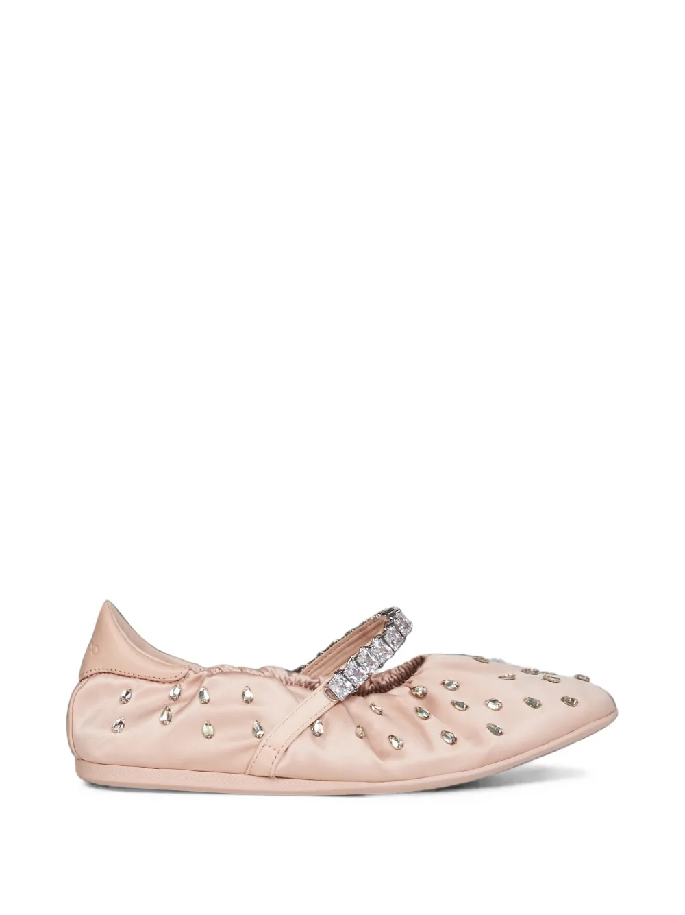 Jimmy Choo crystal-embellished ballet flats - Rosa